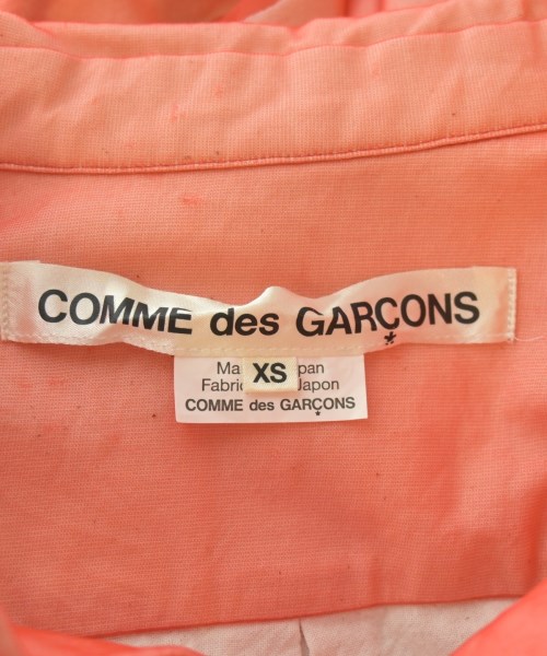 COMME des GARCONS（コムデギャルソン）カジュアルシャツ オレンジ サイズ:XS レディース/2200723986027