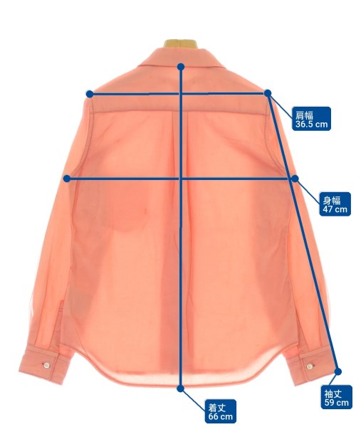 COMME des GARCONS（コムデギャルソン）カジュアルシャツ オレンジ サイズ:XS レディース/2200723986027