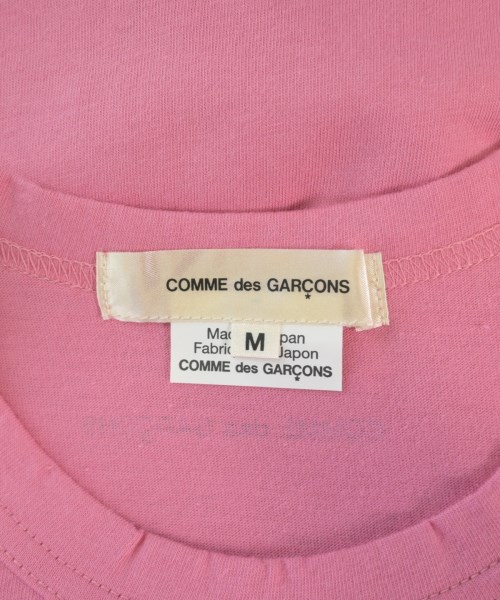 COMME des GARCONS（コムデギャルソン）Tシャツ・カットソー ピンク サイズ:M レディース/2200732044060
