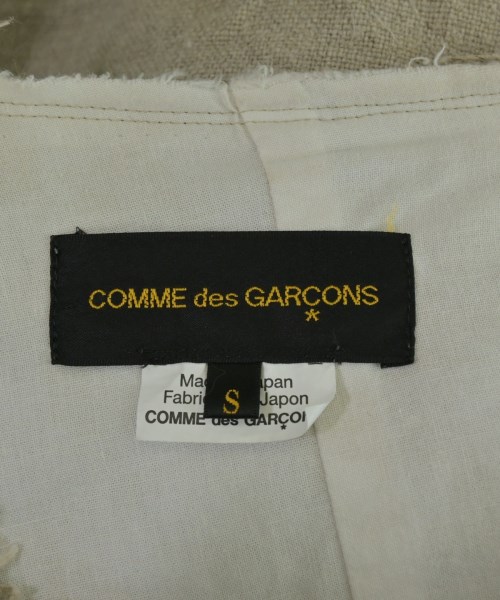 COMME des GARCONS（コムデギャルソン）ジャケット ベージュ サイズ:S レディース/2200732181024