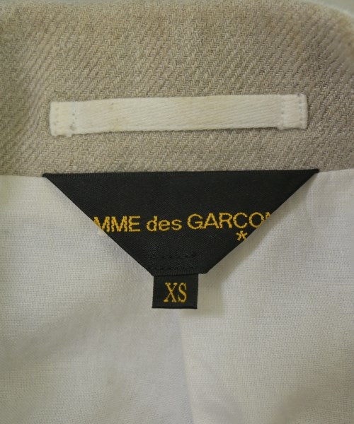 COMME des GARCONS（コムデギャルソン）ジャケット ベージュ サイズ:XS レディース/2200732181031