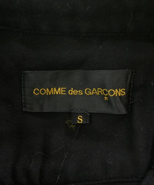 COMME des GARCONS（コムデギャルソン）カジュアルシャツ 黒 サイズ:S レディース/2200724483020