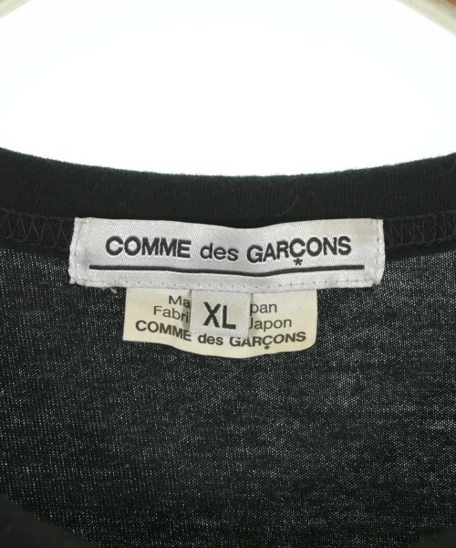 COMME des GARCONS（コムデギャルソン）Tシャツ・カットソー 黒 サイズ:XL メンズ/2200732458034