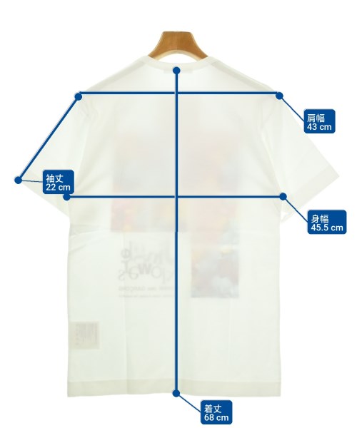 COMME des GARCONS（コムデギャルソン）Tシャツ・カットソー 白 サイズ:M メンズ/2200732736040