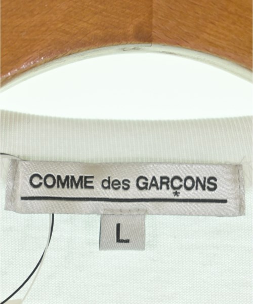 COMME des GARCONS（コムデギャルソン）Tシャツ・カットソー 白 サイズ:L メンズ/2200732736057