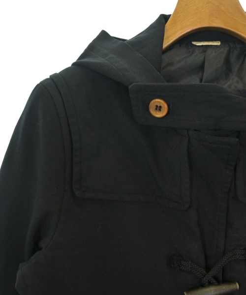 COMME des GARCONS（コムデギャルソン）ダッフルコート 黒 サイズ:M レディース/2200732818012