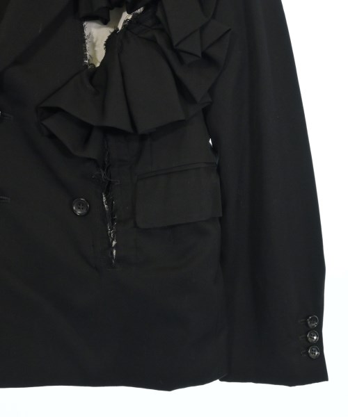 COMME des GARCONS（コムデギャルソン）カジュアルジャケット 黒 サイズ:S レディース/2200726535024