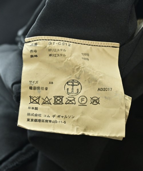 COMME des GARCONS（コムデギャルソン）コート 黒 サイズ:XS レディース/2200734246011