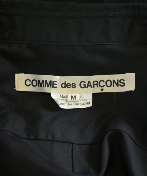 COMME des GARCONS（コムデギャルソン）シャツワンピース 黒 サイズ:M レディース/2200734656025