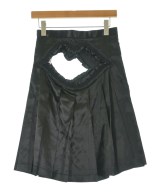 COMME des GARCONS（コムデギャルソン）ひざ丈スカート 黒 サイズ:XS レディース/2200729121149