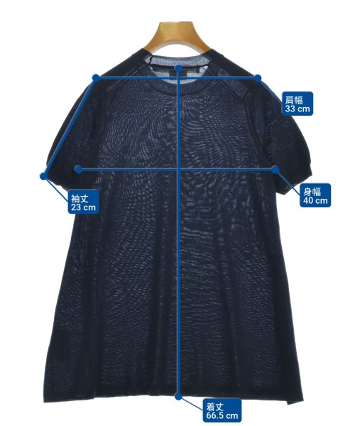 COMME des GARCONS（コムデギャルソン）ニット・セーター 紺 サイズ:XS レディース/2200735041035