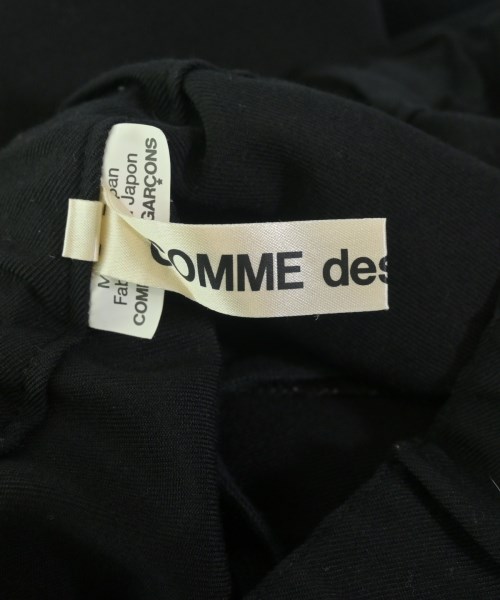 COMME des GARCONS（コムデギャルソン）クロップドパンツ 黒 サイズ:XS レディース/2200735239067