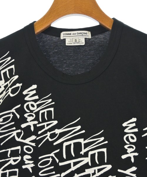 COMME des GARCONS（コムデギャルソン）Tシャツ・カットソー 黒 サイズ:S レディース/2200735800090