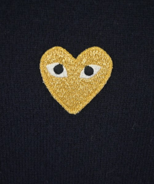 PLAY COMME des GARCONS（プレイコムデギャルソン）ニット・セーター 紺 サイズ:S メンズ/2200736171090