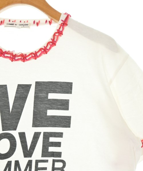 COMME des GARCONS（コムデギャルソン）Tシャツ・カットソー 白 サイズ:M レディース/2200736685061