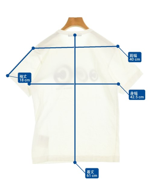 COMME des GARCONS（コムデギャルソン）Tシャツ・カットソー 白 サイズ:S レディース/2200713633030