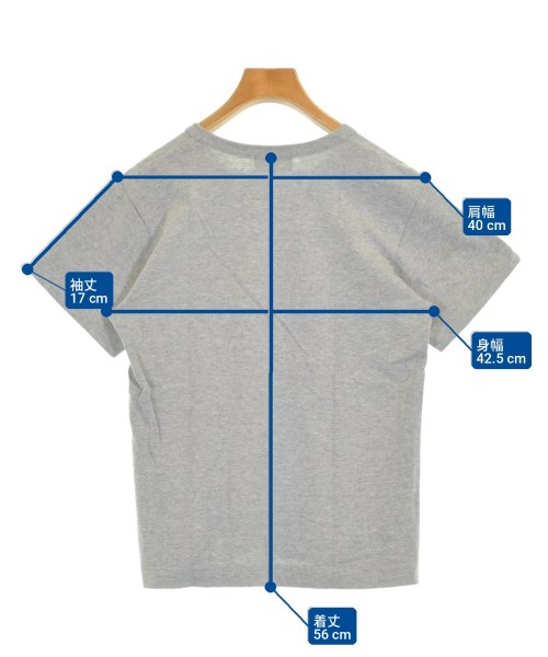 COMME des GARCONS（コムデギャルソン）Tシャツ・カットソー グレー サイズ:L レディース/2200714960180