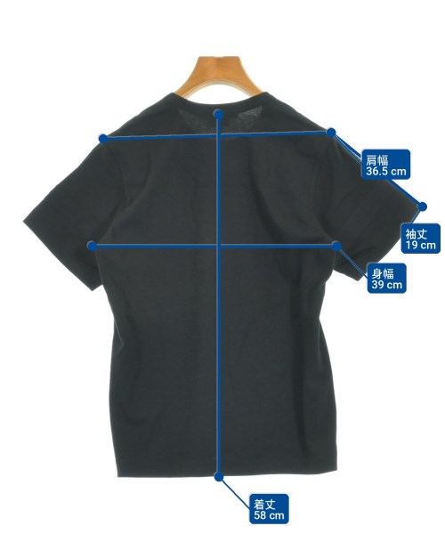 COMME des GARCONS（コムデギャルソン）Tシャツ・カットソー 黒 サイズ:M レディース/2200714960326