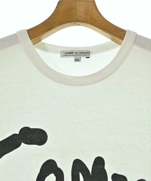 COMME des GARCONS（コムデギャルソン）Tシャツ・カットソー 白 サイズ:XXL メンズ/2200719979057
