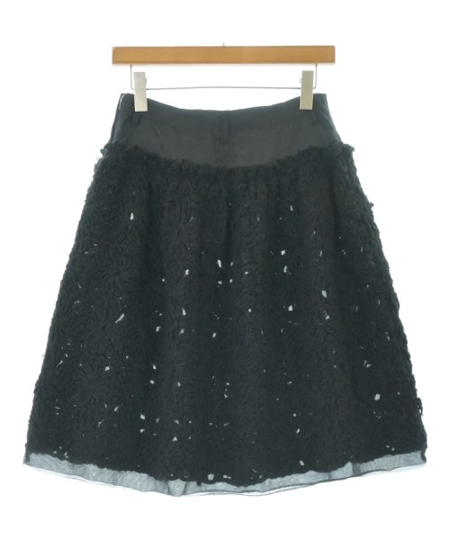COMME des GARCONS（コムデギャルソン）ひざ丈スカート 黒 サイズ:S レディース/2200715056042