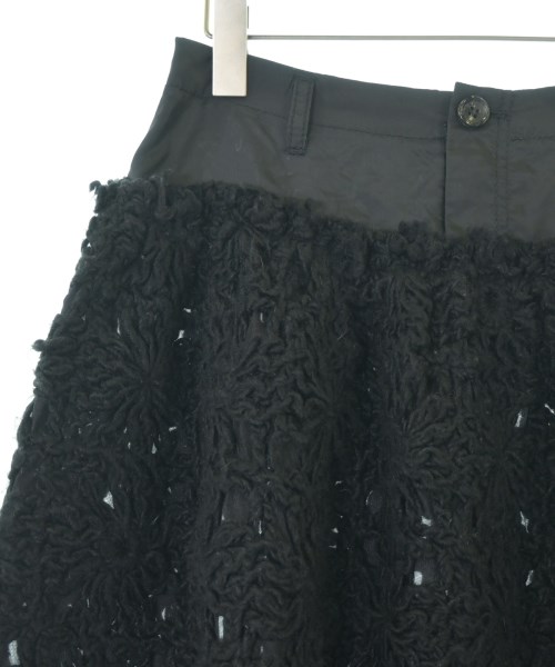 COMME des GARCONS（コムデギャルソン）ひざ丈スカート 黒 サイズ:S レディース/2200715056042