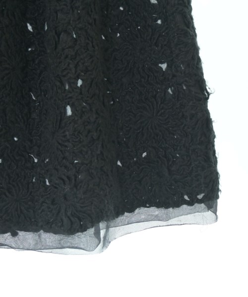 COMME des GARCONS（コムデギャルソン）ひざ丈スカート 黒 サイズ:S レディース/2200715056042