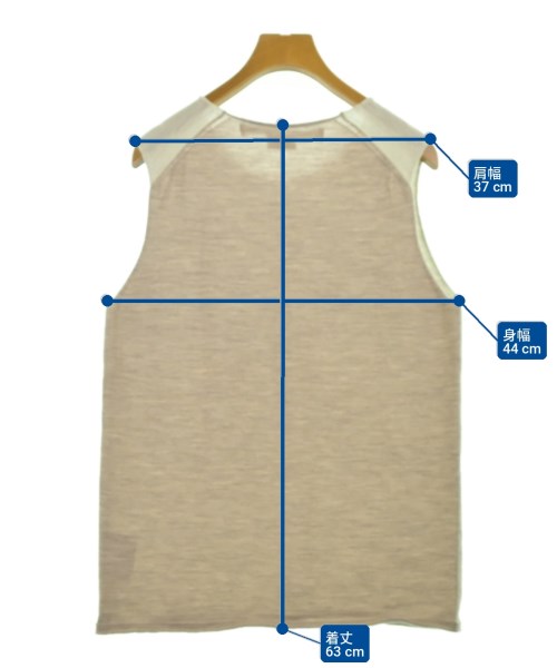 COMME des GARCONS（コムデギャルソン）ベスト グレー サイズ:S レディース/2200715421031