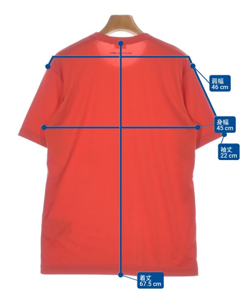 COMME des GARCONS（コムデギャルソン）Tシャツ・カットソー 赤 サイズ:L レディース/2200713526639