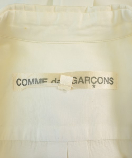 COMME des GARCONS（コムデギャルソン）カジュアルシャツ 白 サイズ:S レディース/2200723525059