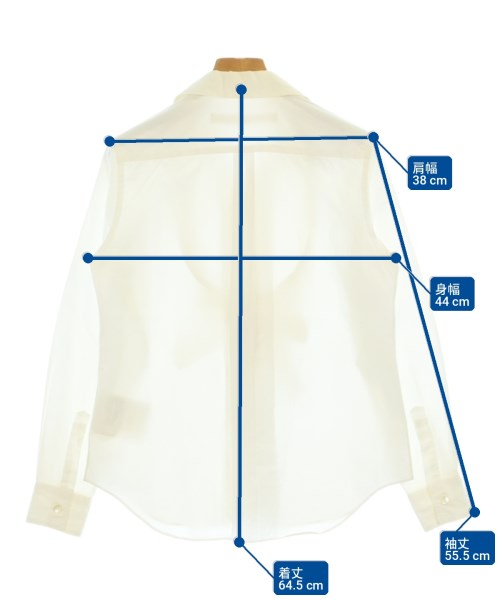 COMME des GARCONS（コムデギャルソン）カジュアルシャツ 白 サイズ:S レディース/2200723525059