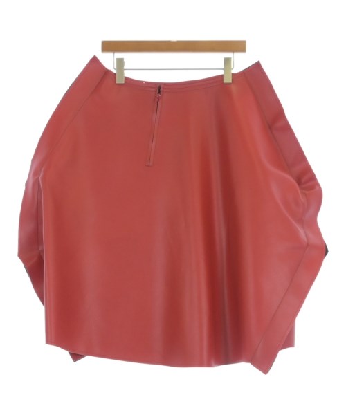 COMME des GARCONS（コムデギャルソン）ひざ丈スカート 赤 サイズ:XS レディース/2200723814030