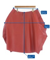 COMME des GARCONS（コムデギャルソン）ひざ丈スカート 赤 サイズ:XS レディース/2200723814030