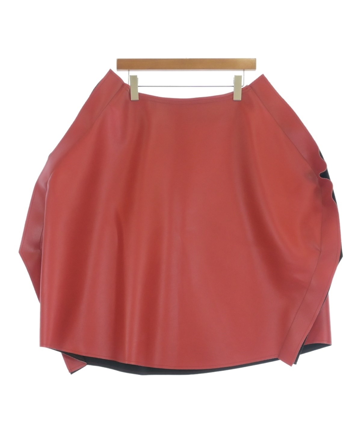 COMME des GARCONS（コムデギャルソン）ひざ丈スカート 赤 サイズ:XS
