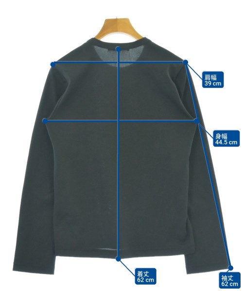 COMME des GARCONS（コムデギャルソン）Tシャツ・カットソー 黒 サイズ:S レディース/2200723814054