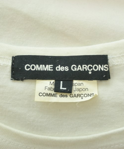 COMME des GARCONS（コムデギャルソン）Tシャツ・カットソー 白 サイズ:L メンズ/2200721181141