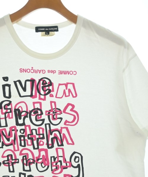 COMME des GARCONS（コムデギャルソン）Tシャツ・カットソー 白 サイズ:L メンズ/2200721181141