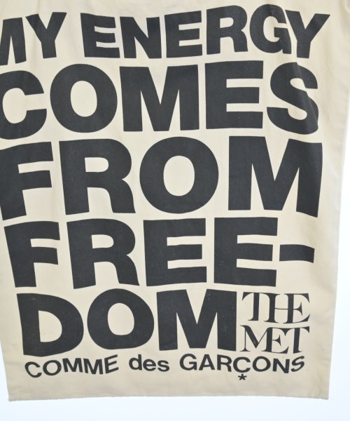 COMME des GARCONS（コムデギャルソン）トートバッグ 白 サイズ:- メンズ/2200725105112