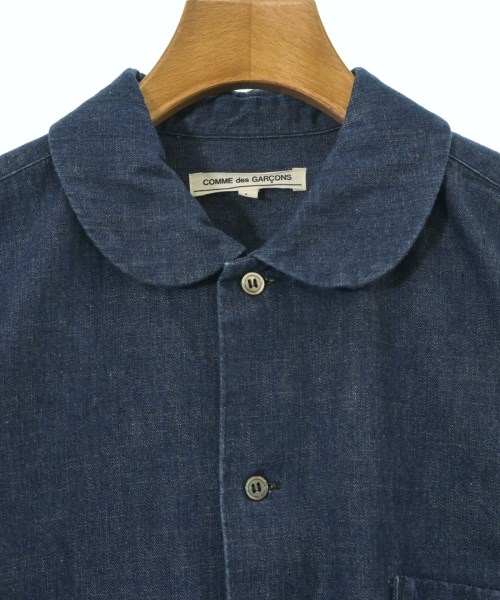 COMME des GARCONS（コムデギャルソン）カジュアルシャツ 紺 サイズ:L レディース/2200725236014