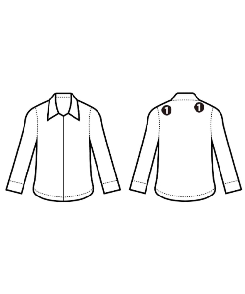 COMME des GARCONS（コムデギャルソン）カジュアルシャツ 黒 サイズ:XS レディース/2200725124182