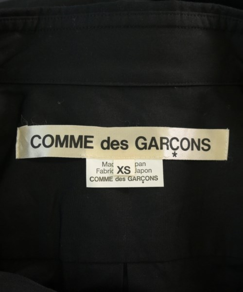 COMME des GARCONS（コムデギャルソン）カジュアルシャツ 黒 サイズ:XS レディース/2200725124182