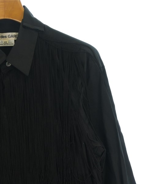COMME des GARCONS（コムデギャルソン）カジュアルシャツ 黒 サイズ:XS レディース/2200725124182