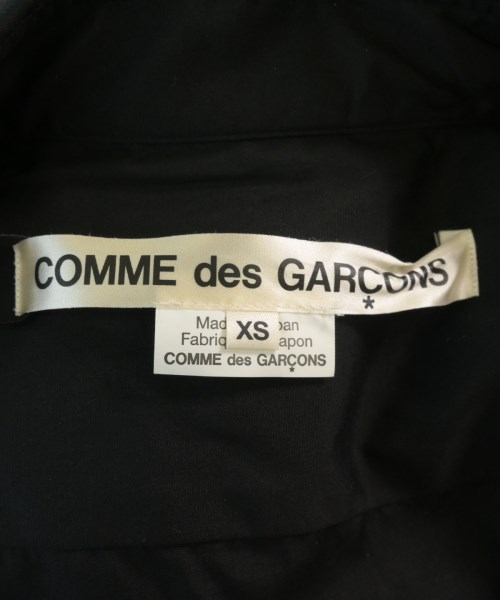 COMME des GARCONS（コムデギャルソン）カジュアルシャツ 黒 サイズ:XS レディース/2200725451035
