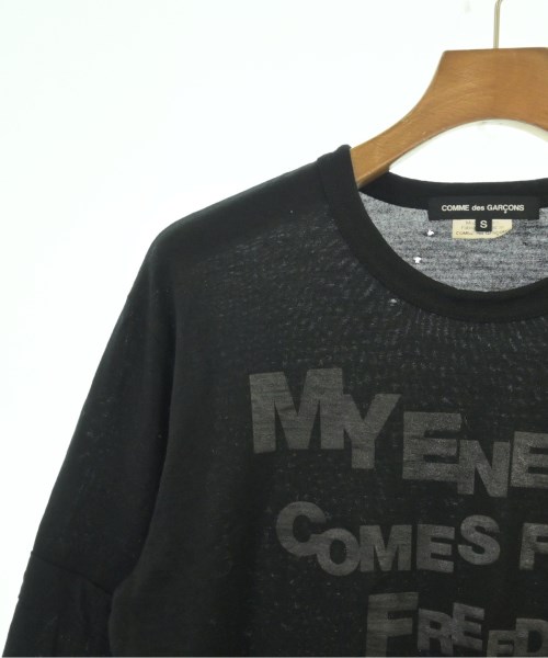 COMME des GARCONS（コムデギャルソン）Tシャツ・カットソー 黒 サイズ:S メンズ/2200725551216
