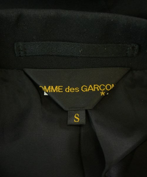 COMME des GARCONS（コムデギャルソン）ジャケット 黒 サイズ:S/M レディース/2200725962012