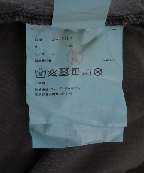 COMME des GARCONS（コムデギャルソン）Tシャツ・カットソー 黒 サイズ:M メンズ/2200726486173