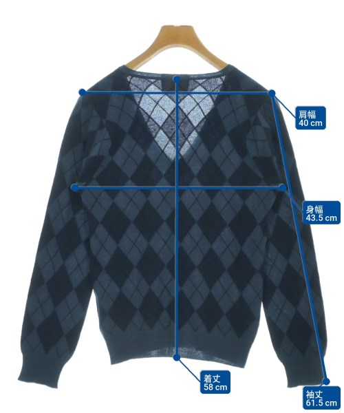 COMME des GARCONS（コムデギャルソン）ニット・セーター 紺 サイズ:M レディース/2200726732133