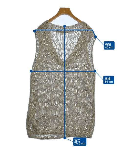 COMME des GARCONS（コムデギャルソン）ベスト ベージュ サイズ:S レディース/2200724286034
