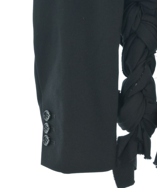 COMME des GARCONS（コムデギャルソン）テーラードジャケット 黒 サイズ:XS レディース/2200727391025