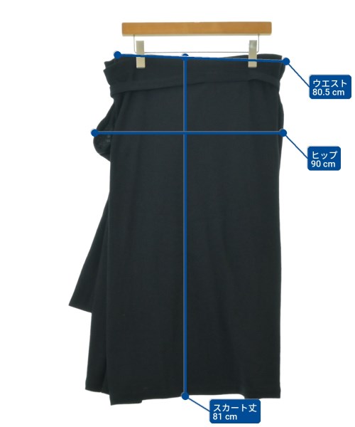 COMME des GARCONS（コムデギャルソン）ロング・マキシ丈スカート 黒 サイズ:F レディース/2200727878021