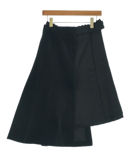 COMME des GARCONS（コムデギャルソン）ひざ丈スカート 黒 サイズ:M レディース/2200727878038